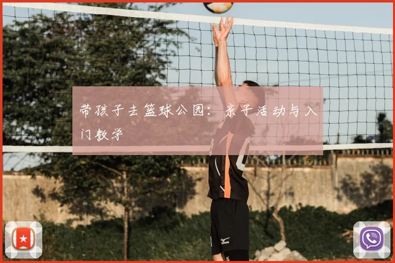 带孩子去篮球公园:亲子活动与入门教学